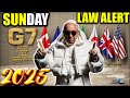 2025 Sunday Law? Pope Francis G7 Moral Authority Enforce Earth Weekly Sabbath To Stop Climate Change