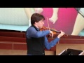 RMHC: Diggy Simmons and Joshua Bell perform with 10 year old girl #forRMHC