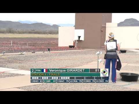 GBR) Finals Skeet Women - ISSF Shotgun World Cup 2012, Tucson (USA
