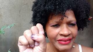 Mostrando O Resultado Do Cabelo Pintado