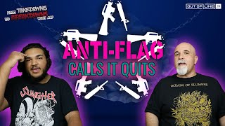 From Takedowns To Breakdowns - Anti-Flag Calls It Quits
