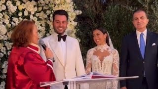 Si̇bel Can Ve Hakan Uralin Oğullari Engi̇ncan Ural Evlendi̇