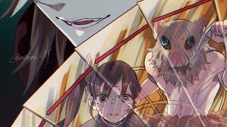 Kimetsu No Yaiba Kanao X Inosuke Vs Douma Party Favor - Circle Up Feat. Bipolar Sunshine