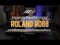 🎹Roland RD88 Digital Stage Piano Review & Demo - Lighter & More Affordable🎹