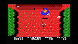 Knightmare - Msx - Konami 1986 - Gameplay All Stages Completed