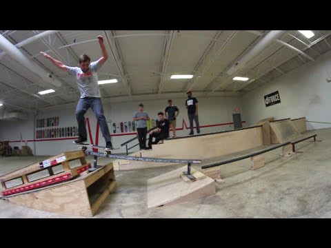 Skateboard Roller Coaster Grind!