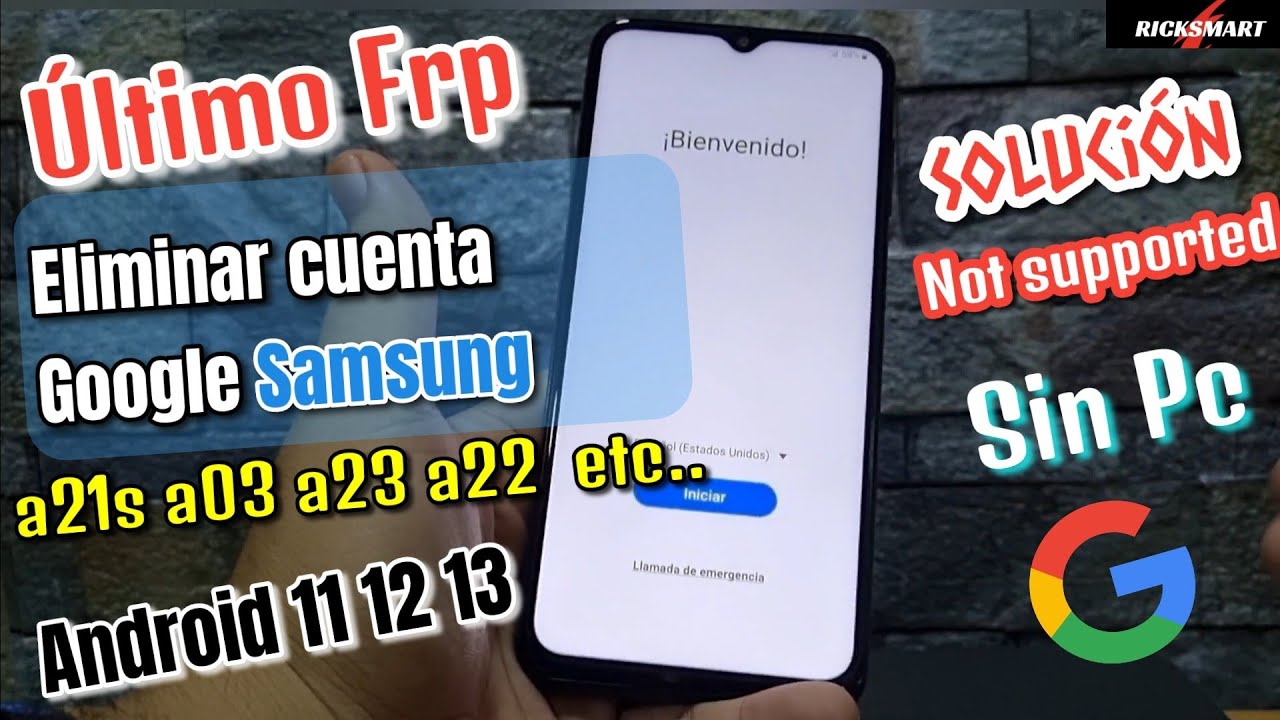 FRP Last How to remove Google account Samsung 2023 A21s FRP Last How to remove Google account Samsung 2023 A21s