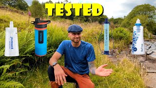 Grayl, Lifestraw, Katadyn, Purewell Water Filters Quality Tested