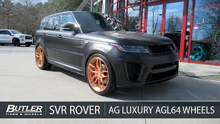 Custom Range Rover Sport Svr Carbon Edition 24In Ag Luxury Agl64 Wheels Butler Tire