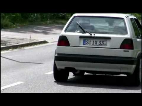 VW Golf 2 R30 Turbo Ladezone Ost German RaceWars 2011 Run 4