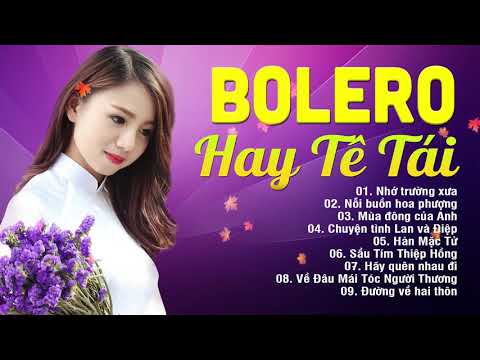Bolero Chọn Lọc RU NGỦ ĐÊM KHUYA - Lk Nhạc Vàng Bolero BUỒN Hay Tê Tái
