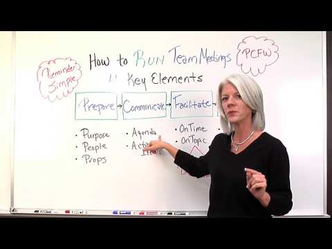 VIDEO : project management: how to run team meetings - learn how to run teamlearn how to run teammeetingsby taking these simple steps from our expert at https://www.projectmanager.com/?utm_source= ...