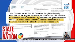 Dutertes Release Bid Denied By Icc Pre-Trial Chamber Sona