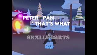 Peter Pan Is A Liar