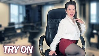 Secretary Try On Haul | Discover the Perfect Secretary Outfits for a Polished Lo