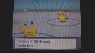 Pokemon HG/SS: Fighting "Red" with ONLY Pikachu
