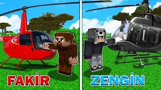 Zengi̇n Heli̇kopter Vs Faki̇r Heli̇kopter - Minecraft