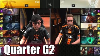 Vitality Vs Fnatic Game 2 Quarter Finals S6 Eu Lcs Spring 2016 Playoffs Vit Vs Fnc G2 1080P