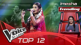 Imesha Thathsarani | Ghar More Pardesiya | Top 12 | The Voice Sri Lanka