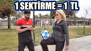 SOKAKTA PARA DAĞITMAK (1 SEKTİRME = 1 TL)