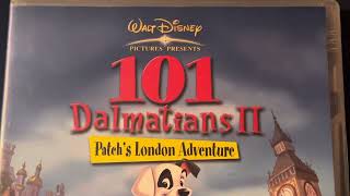 Walt Disney Pictures Proudly Presents 101 Dalmatians 2 Patchs London Adventure Australia Dvd