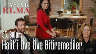 Halit'i öve öve bitiremediler - Yasak Elma 55. Bölüm