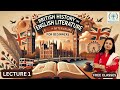 History of English Literature | Old English Period | Beginning From Anglo Saxon | #englishlit..