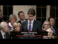 Stephen Harper, Justin Trudeau face off over niqab debate