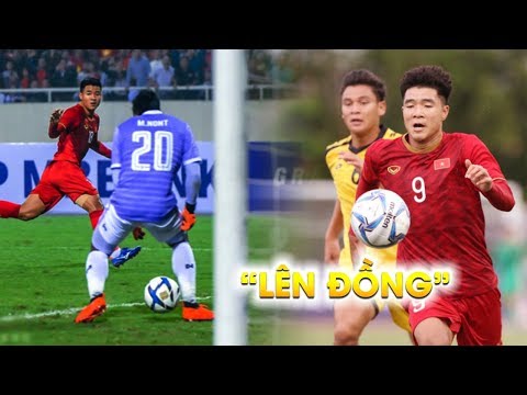 CHIÊM NGƯỠNG bàn thắng đẹp của Hà Đức Chinh, người vừa "LÊN ĐỒNG" ghi cú Poker hủy diệt Brunei