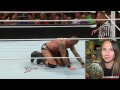 WWE Raw 7/21/14 Roman Reigns vs Randy Orton and Kane Handicap Match