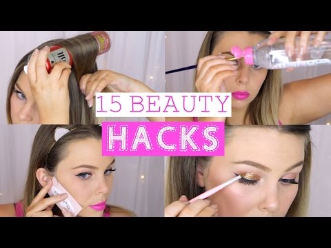 15 Beauty Hacks Everyone Should Know! - YouTube