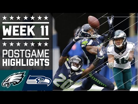 Eagles Vs Seahawks Nfl Week 11 Game Highlights Eagles Vs Seahawks Nfl Week 11 Game Highlights