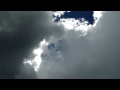 Cloud Watching for UFO crazy cloud opening