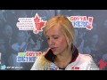 Media Scrum Draw 3 - 2014 Ford World Women's Curling Championship