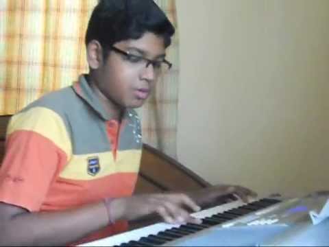 Rabindrasangeet-prano bhoriye trisha horiye (instrumental) played...