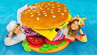DIY Worlds Largest Squishy / Giant Squishy Food
