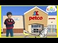 Family Fun Trip to PetCo Animals for Kids Children and Toddle...