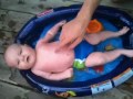 Baby C in the Pool