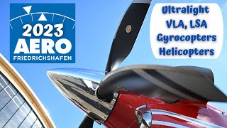 Aero 2023 - Ultralight, Vla, Lsa, Gyrocopters, Helicopters - Aircrafts Overview