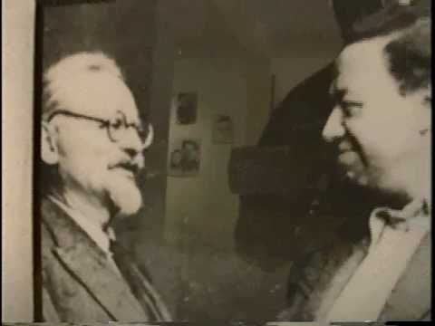 Andre Breton With Trotsky