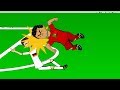 GERMANY V PORTUGAL 4-0 by 442oons (World Cup Pepe Red Card 16.6.14)