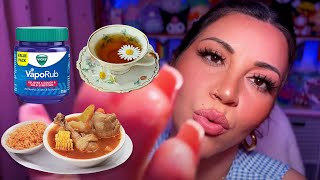 Asmr - Latina Mom Takes Care Of You When Youre Sick