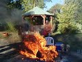 Lighting a camp fire, lesson 101, the Moto way