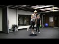 Bosu Squat for Balance - Exercise Demonstration - Total Health Systems