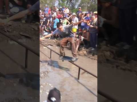 Highlights from the Swamp Rail from Swampfest 2023! #skateboarding #swampfest