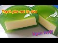 Cách làm Thạch Rau Câu Lá Dứa Nhân Phô Mai tại nhà đơn giản ngon miệng