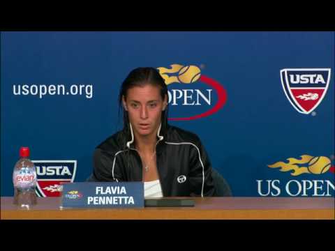 2009 全米オープン Press Conferences: F． Pennetta （Third Round）