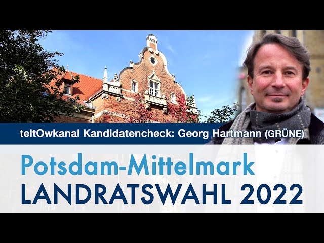 Georg Hartmann - Die Grünen | Kandidat zur Landratswahl in PM 2022