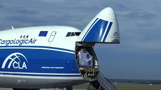 Arrival - Cargologicair Boeing 747-428F(Er) G-Clba  - Katowice Airport (Ktw/Epkt) - 25.09.2020 R.