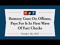 Mitt Romney's Debate Performance: "Mostly Fiction"